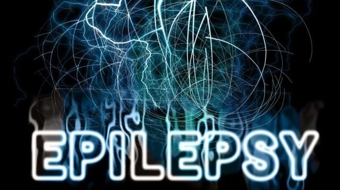 Illustration spelling the word EPILEPSY